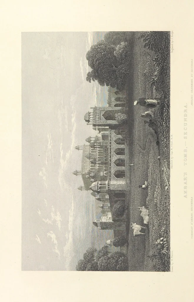 An illustration from Hindostan; its landscapes, palaces, temples, tombs; the shores of the Red Sea; and the ... scenery of the Himalaya Mountains, illustrated in a series of views. With descriptions by E. Roberts, 1850, leaf 330