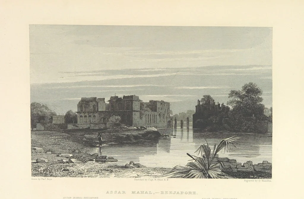An illustration from Hindostan; its landscapes, palaces, temples, tombs; the shores of the Red Sea; and the ... scenery of the Himalaya Mountains, illustrated in a series of views. With descriptions by E. Roberts, 1850, leaf 397