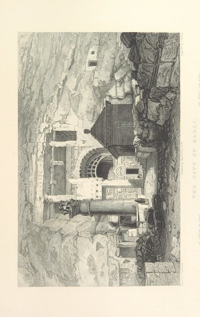 An illustration from Hindostan; its landscapes, palaces, temples, tombs; the shores of the Red Sea; and the ... scenery of the Himalaya Mountains, illustrated in a series of views. With descriptions by E. Roberts, 1850, leaf 417