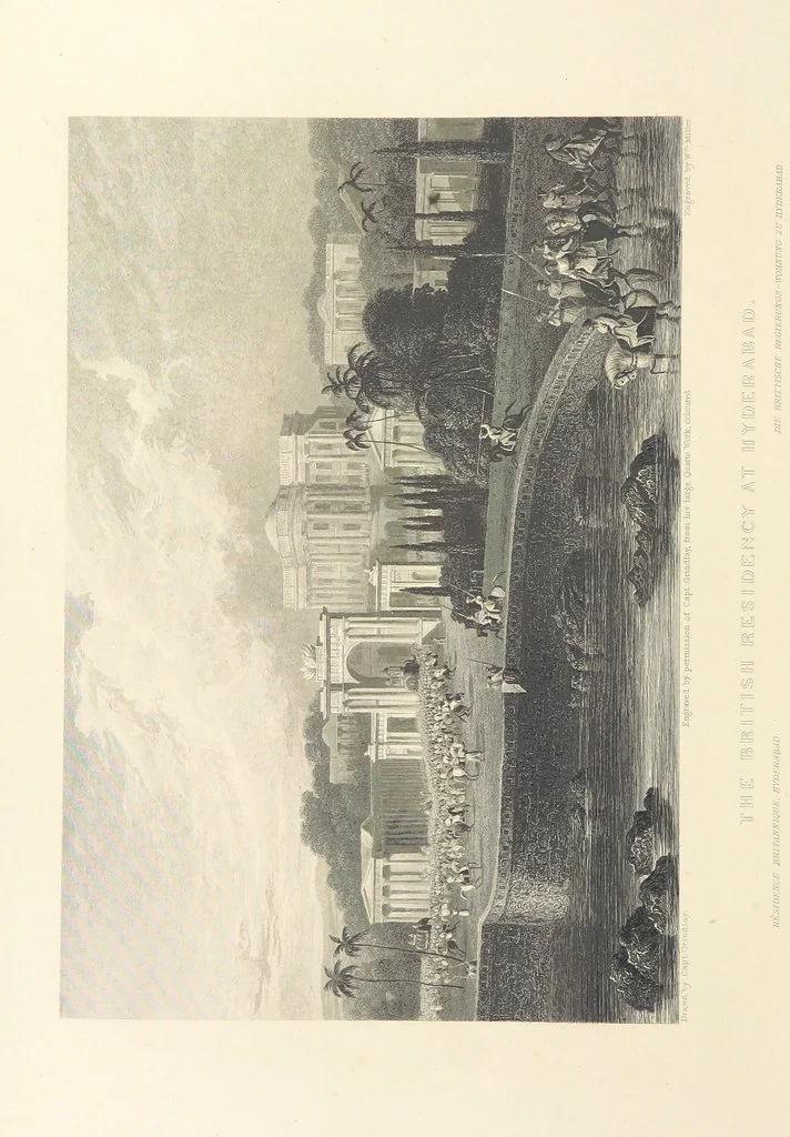 An illustration from Hindostan; its landscapes, palaces, temples, tombs; the shores of the Red Sea; and the ... scenery of the Himalaya Mountains, illustrated in a series of views. With descriptions by E. Roberts, 1850, leaf 430
