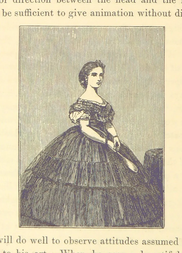 An illustration from Pictorial Effect in Photography: being hints on composition and chiaroscuro for photographers. To which is added a chapter on combination painting, 1869, leaf 102