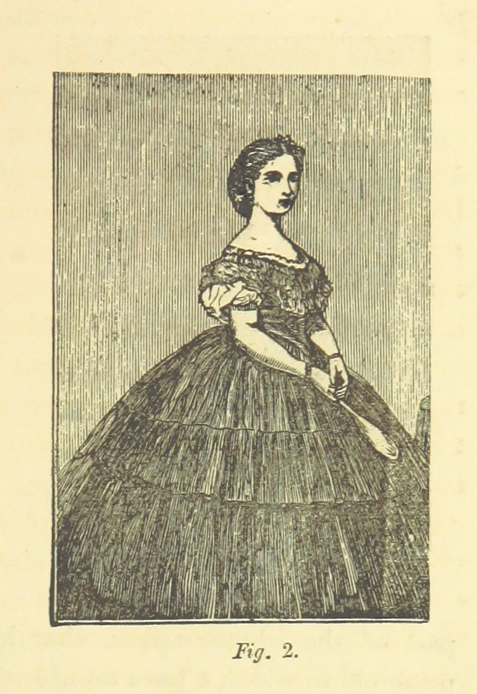 An illustration from Pictorial Effect in Photography: being hints on composition and chiaroscuro for photographers. To which is added a chapter on combination painting, 1869, leaf 107