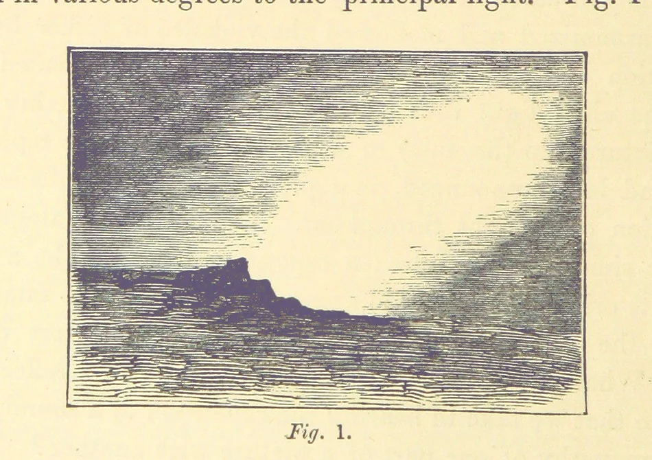 An illustration from Pictorial Effect in Photography: being hints on composition and chiaroscuro for photographers. To which is added a chapter on combination painting, 1869, leaf 136