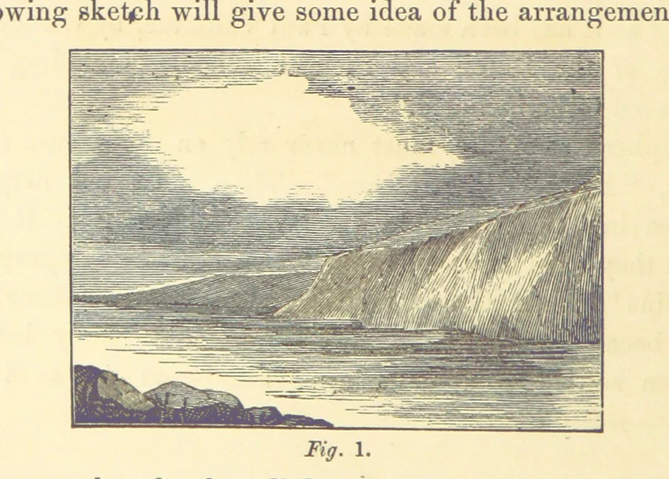 An illustration from Pictorial Effect in Photography: being hints on composition and chiaroscuro for photographers. To which is added a chapter on combination painting, 1869, leaf 140