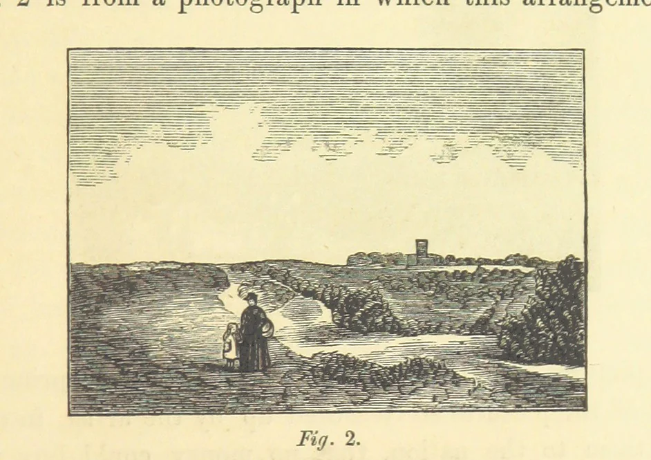 An illustration from Pictorial Effect in Photography: being hints on composition and chiaroscuro for photographers. To which is added a chapter on combination painting, 1869, leaf 141