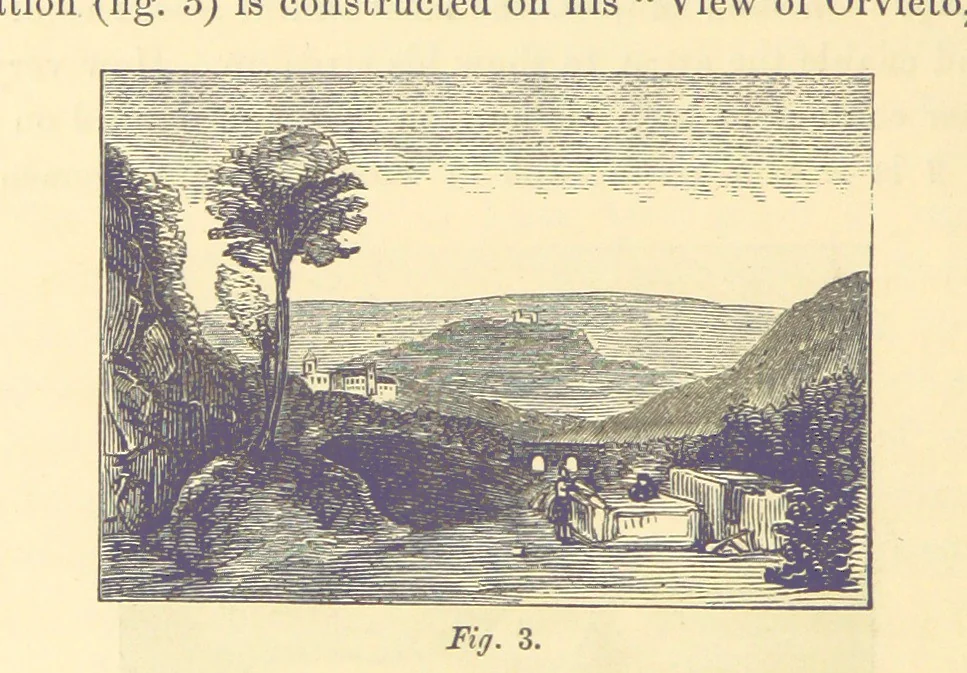 An illustration from Pictorial Effect in Photography: being hints on composition and chiaroscuro for photographers. To which is added a chapter on combination painting, 1869, leaf 142