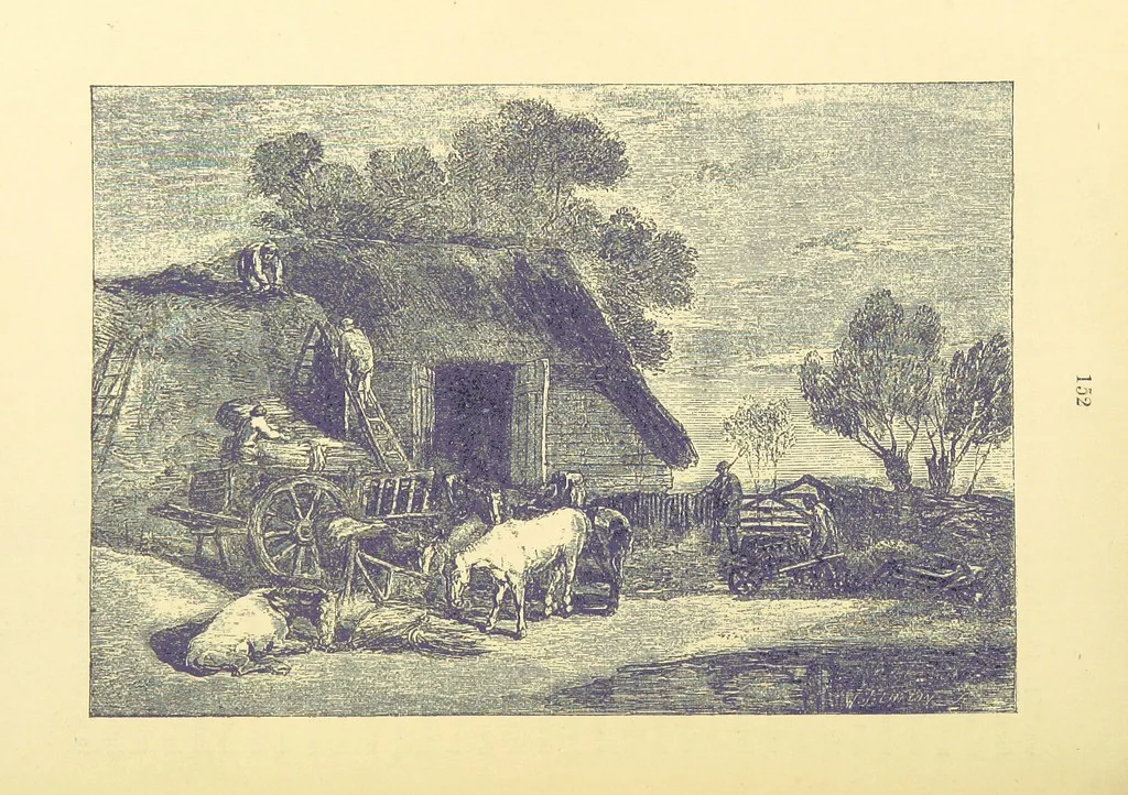 An illustration from Pictorial Effect in Photography: being hints on composition and chiaroscuro for photographers. To which is added a chapter on combination painting, 1869, leaf 166
