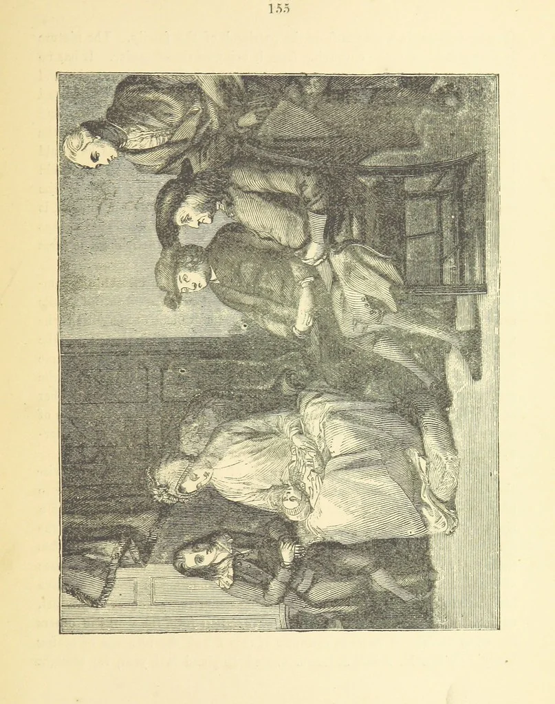 An illustration from Pictorial Effect in Photography: being hints on composition and chiaroscuro for photographers. To which is added a chapter on combination painting, 1869, leaf 169