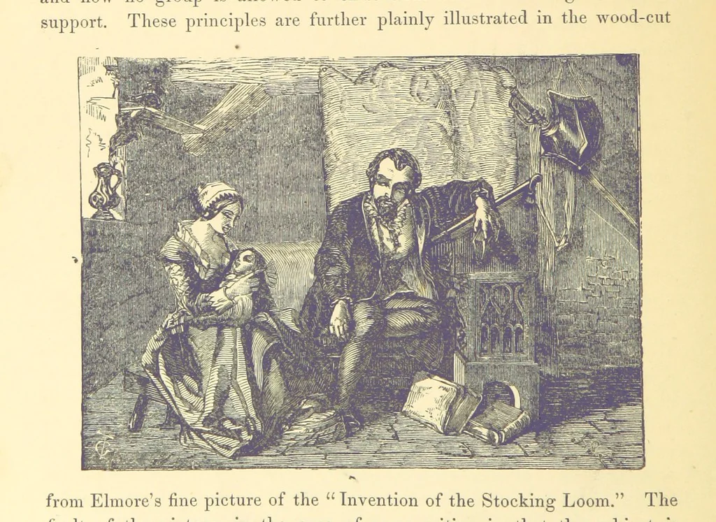 An illustration from Pictorial Effect in Photography: being hints on composition and chiaroscuro for photographers. To which is added a chapter on combination painting, 1869, leaf 176