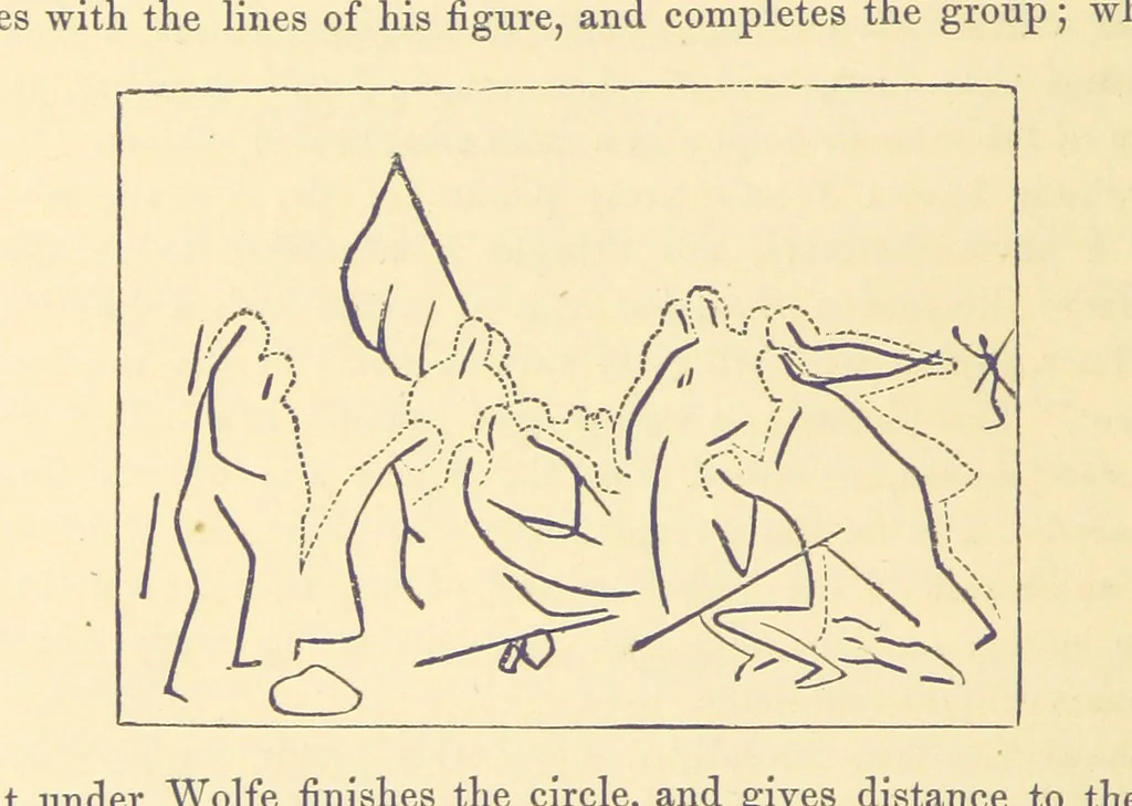 An illustration from Pictorial Effect in Photography: being hints on composition and chiaroscuro for photographers. To which is added a chapter on combination painting, 1869, leaf 178