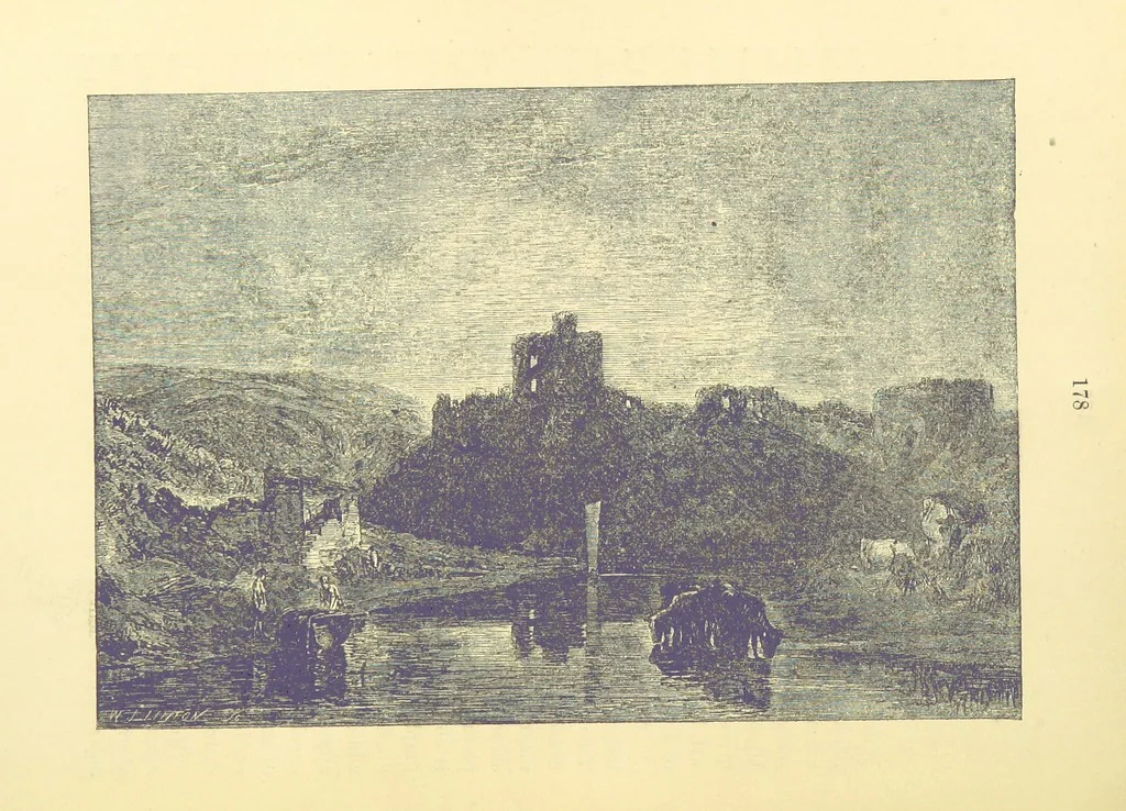 An illustration from Pictorial Effect in Photography: being hints on composition and chiaroscuro for photographers. To which is added a chapter on combination painting, 1869, leaf 192
