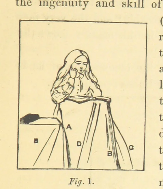 An illustration from Pictorial Effect in Photography: being hints on composition and chiaroscuro for photographers. To which is added a chapter on combination painting, 1869, leaf 29