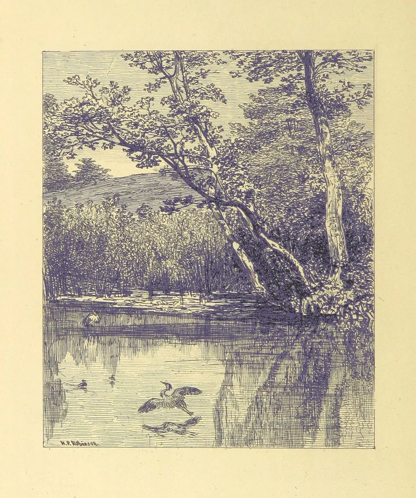 An illustration from Pictorial Effect in Photography: being hints on composition and chiaroscuro for photographers. To which is added a chapter on combination painting, 1869, leaf 38