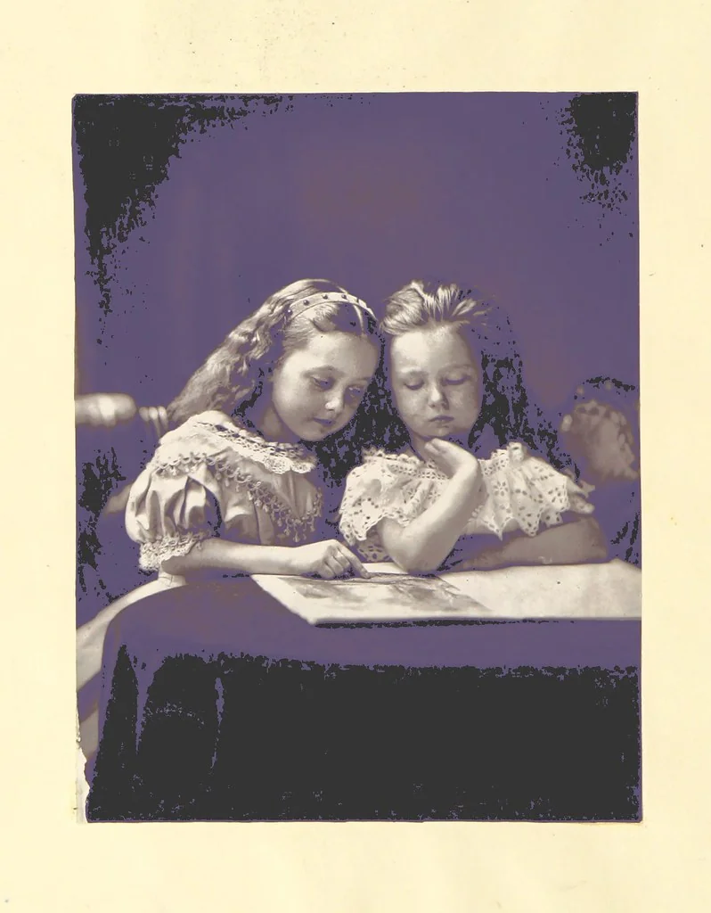 An illustration from Pictorial Effect in Photography: being hints on composition and chiaroscuro for photographers. To which is added a chapter on combination painting, 1869, leaf 6