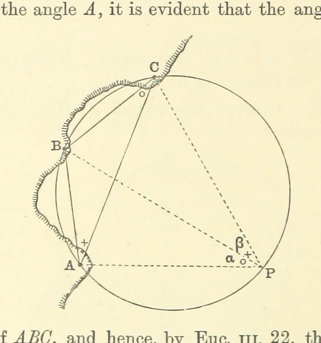 An illustration from A Treatise on Marine Surveying: prepared for the use of younger Naval Officers, etc, 1882, leaf 82