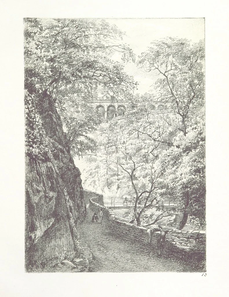 An illustration from The Mersey and Irwell with their principal tributaries. [With illustrations, 1888, leaf 17
