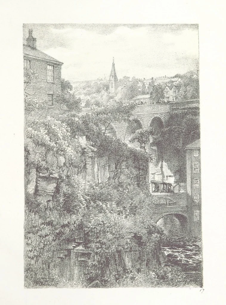 An illustration from The Mersey and Irwell with their principal tributaries. [With illustrations, 1888, leaf 21