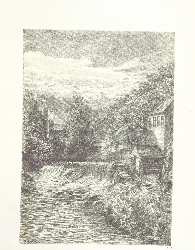 An illustration from The Mersey and Irwell with their principal tributaries. [With illustrations, 1888, leaf 23