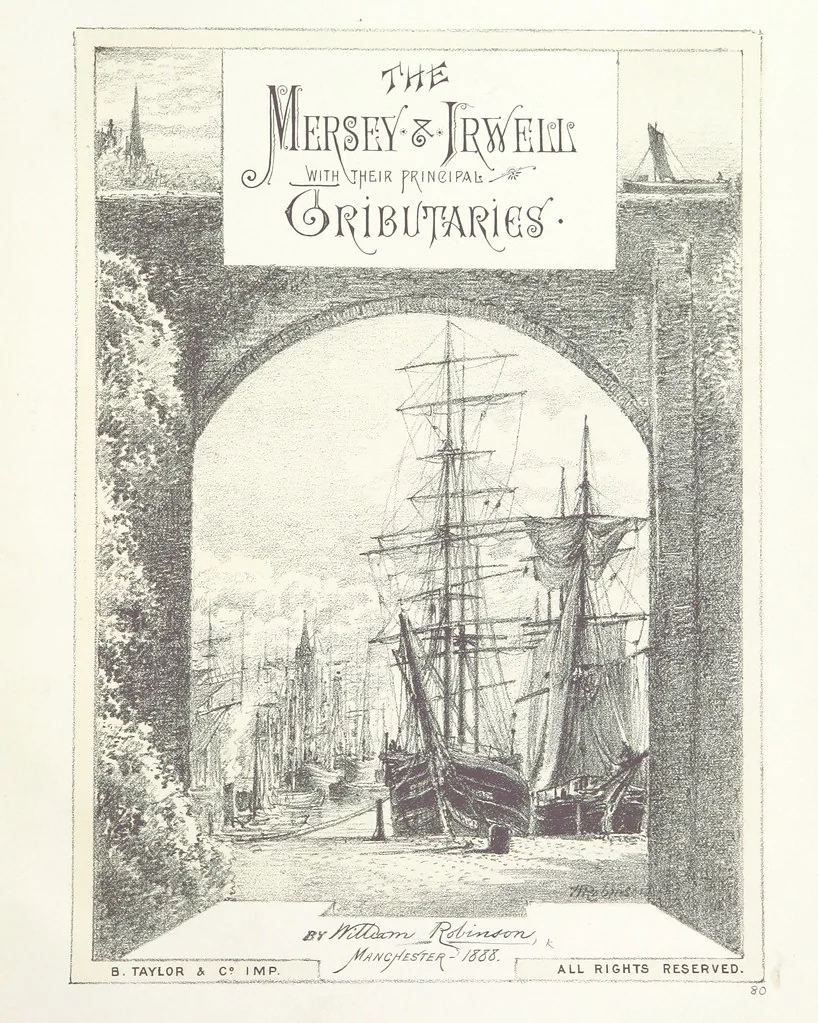 An illustration from The Mersey and Irwell with their principal tributaries. [With illustrations, 1888, leaf 5