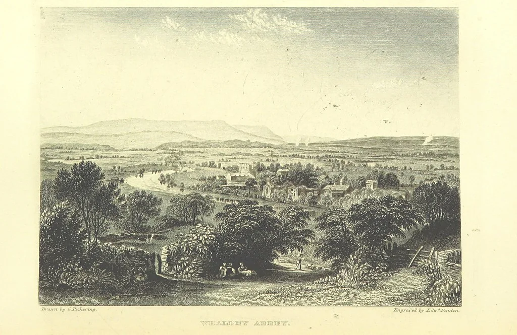 An illustration from Traditions of Lancashire ... Illustrated ... Fourth edition, 1879, leaf 154
