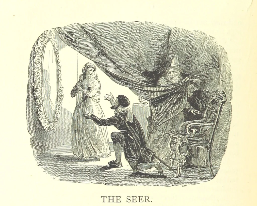 An illustration from Traditions of Lancashire ... Illustrated ... Fourth edition, 1879, leaf 244