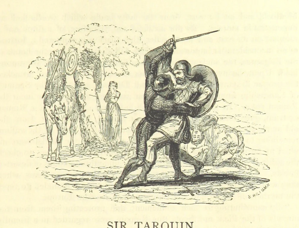 An illustration from Traditions of Lancashire ... Illustrated ... Fourth edition, 1879, leaf 37