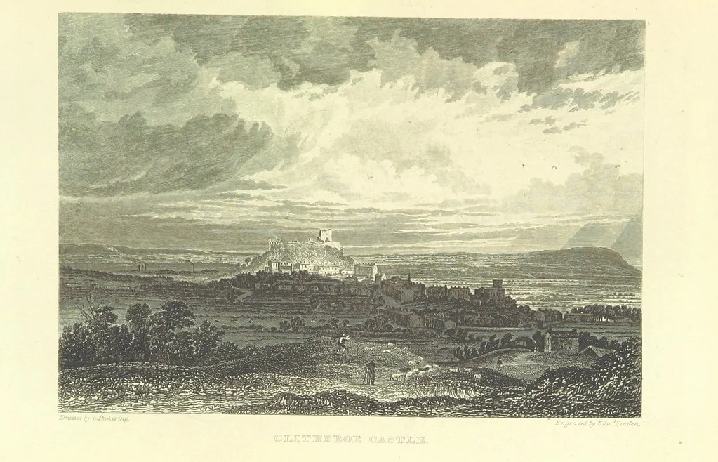 An illustration from Traditions of Lancashire ... Illustrated ... Fourth edition, 1879, leaf 457