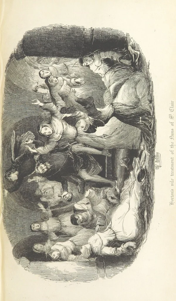 An illustration from Old London Bridge, a romance of the sixteenth century. Illustrated by A. Ashley, 1848, leaf 147
