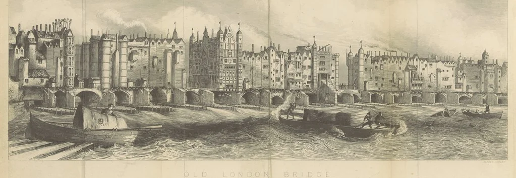 An illustration from Old London Bridge, a romance of the sixteenth century. Illustrated by A. Ashley, 1848, leaf 22