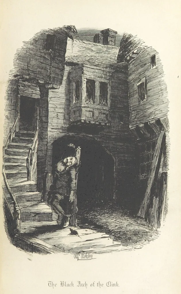 An illustration from Old London Bridge, a romance of the sixteenth century. Illustrated by A. Ashley, 1848, leaf 231