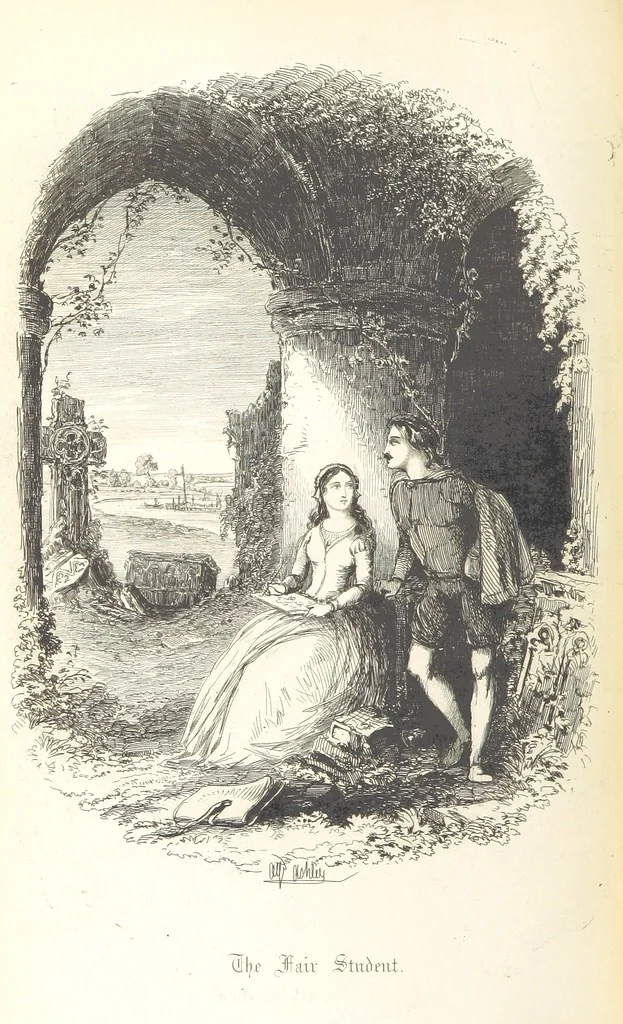 An illustration from Old London Bridge, a romance of the sixteenth century. Illustrated by A. Ashley, 1848, leaf 298