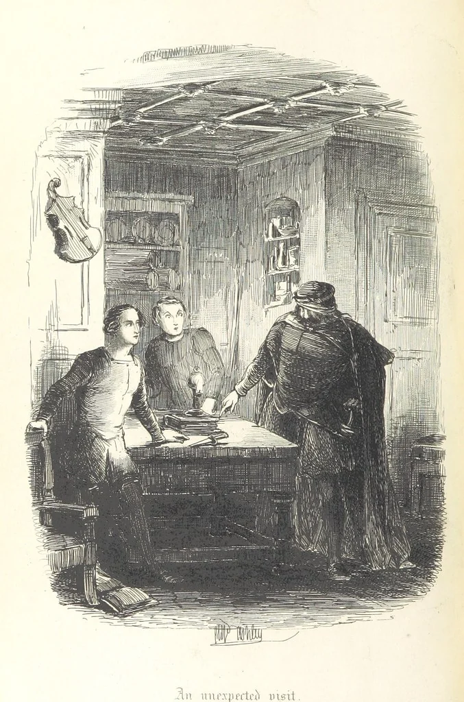 An illustration from Old London Bridge, a romance of the sixteenth century. Illustrated by A. Ashley, 1848, leaf 308