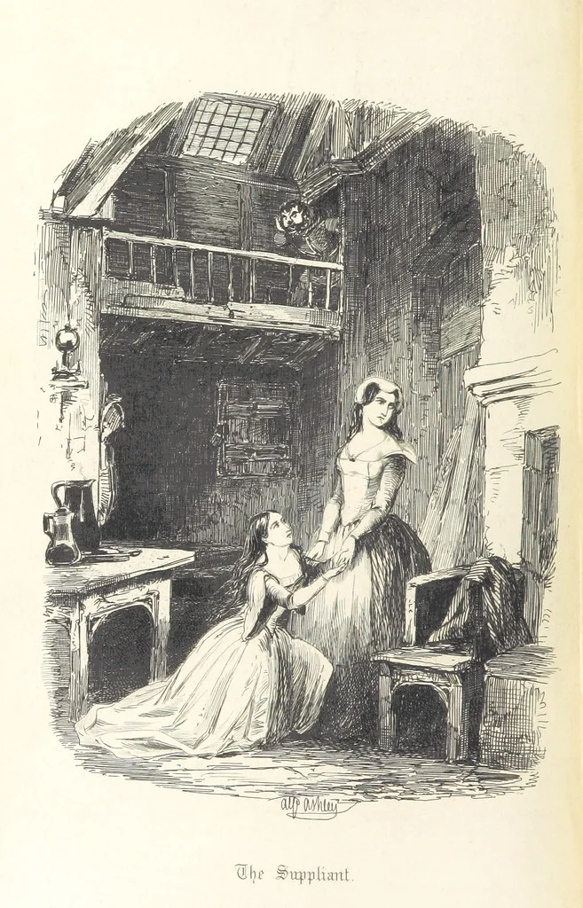 An illustration from Old London Bridge, a romance of the sixteenth century. Illustrated by A. Ashley, 1848, leaf 404