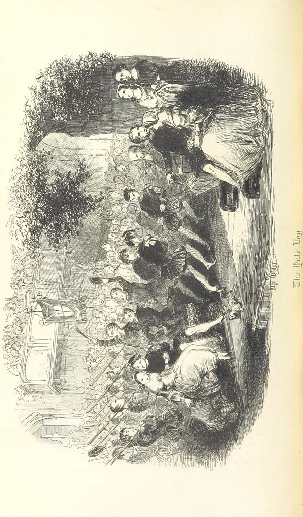 An illustration from Old London Bridge, a romance of the sixteenth century. Illustrated by A. Ashley, 1848, leaf 470