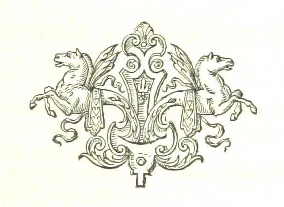An illustration from Les anciennes provinces de la France. Études étymologiques et onomatologiques sur leur nom et celui de leurs habitants, 1885, leaf 77
