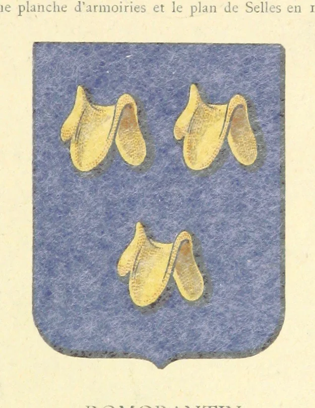 An illustration from Histoire de Selles en Berry et de ses seigneurs, etc, 1899, leaf 11