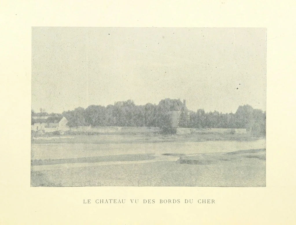An illustration from Histoire de Selles en Berry et de ses seigneurs, etc, 1899, leaf 337