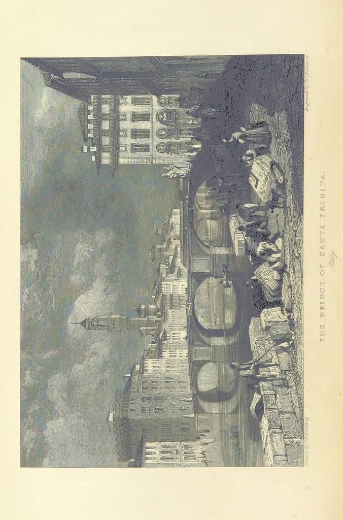 An illustration from The Continental Tourist. Views of Cities and Scenery in Italy, France, and Switzerland. From original drawings by S. Prout, ... and J. D. Harding, with descriptions in English by T. Roscoe, and in French by A. Sosson, 1849, leaf 112