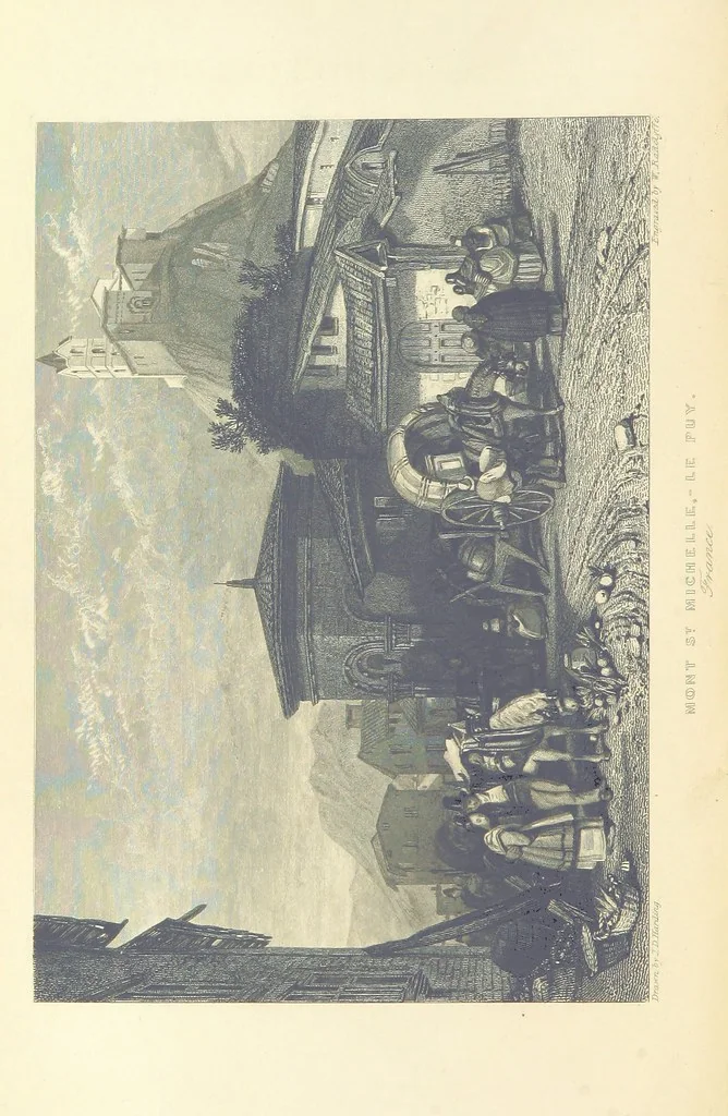 An illustration from The Continental Tourist. Views of Cities and Scenery in Italy, France, and Switzerland. From original drawings by S. Prout, ... and J. D. Harding, with descriptions in English by T. Roscoe, and in French by A. Sosson, 1849, leaf 236