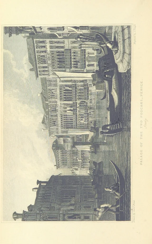 An illustration from The Continental Tourist. Views of Cities and Scenery in Italy, France, and Switzerland. From original drawings by S. Prout, ... and J. D. Harding, with descriptions in English by T. Roscoe, and in French by A. Sosson, 1849, leaf 248
