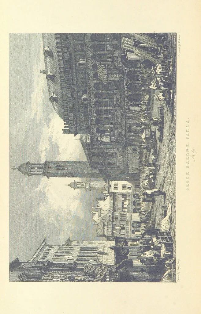 An illustration from The Continental Tourist. Views of Cities and Scenery in Italy, France, and Switzerland. From original drawings by S. Prout, ... and J. D. Harding, with descriptions in English by T. Roscoe, and in French by A. Sosson, 1849, leaf 272