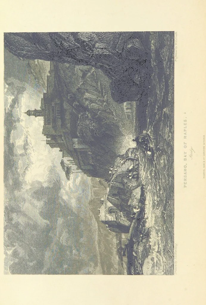 An illustration from The Continental Tourist. Views of Cities and Scenery in Italy, France, and Switzerland. From original drawings by S. Prout, ... and J. D. Harding, with descriptions in English by T. Roscoe, and in French by A. Sosson, 1849, leaf 280