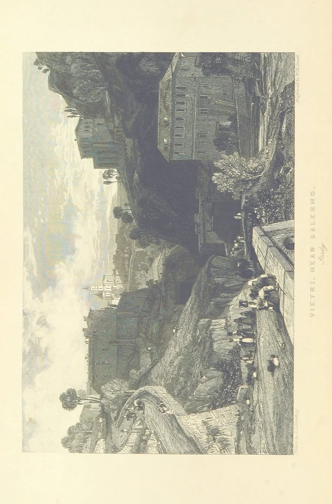 An illustration from The Continental Tourist. Views of Cities and Scenery in Italy, France, and Switzerland. From original drawings by S. Prout, ... and J. D. Harding, with descriptions in English by T. Roscoe, and in French by A. Sosson, 1849, leaf 316