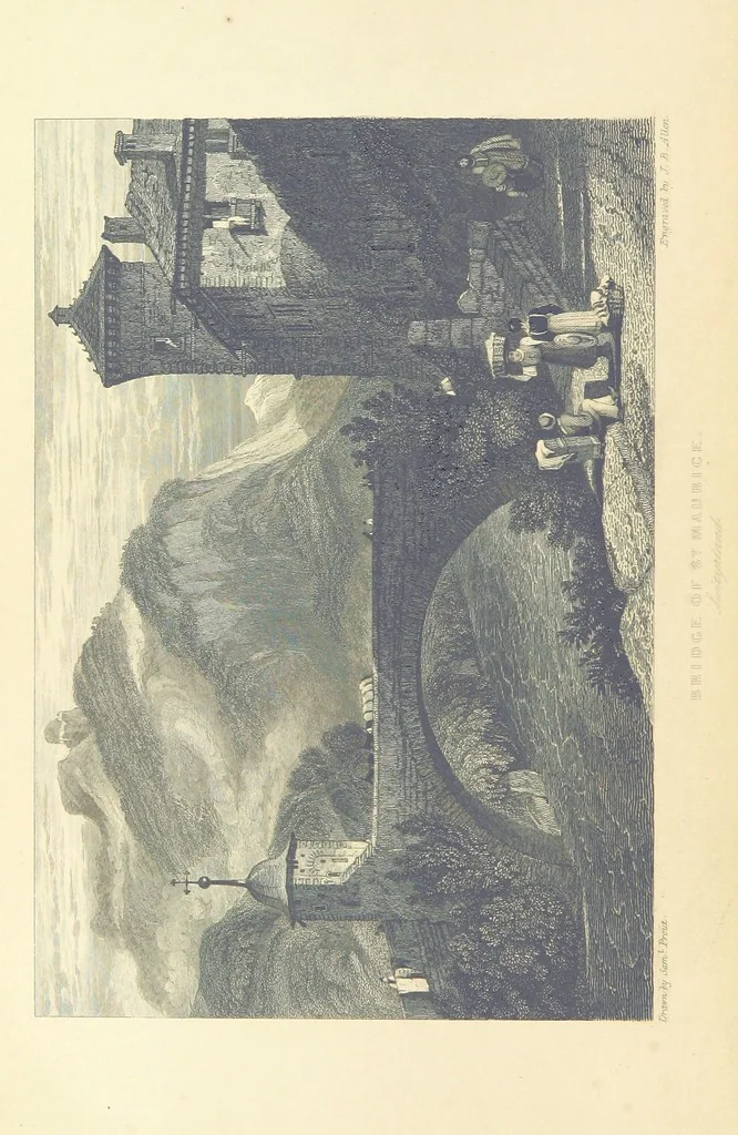 An illustration from The Continental Tourist. Views of Cities and Scenery in Italy, France, and Switzerland. From original drawings by S. Prout, ... and J. D. Harding, with descriptions in English by T. Roscoe, and in French by A. Sosson, 1849, leaf 336
