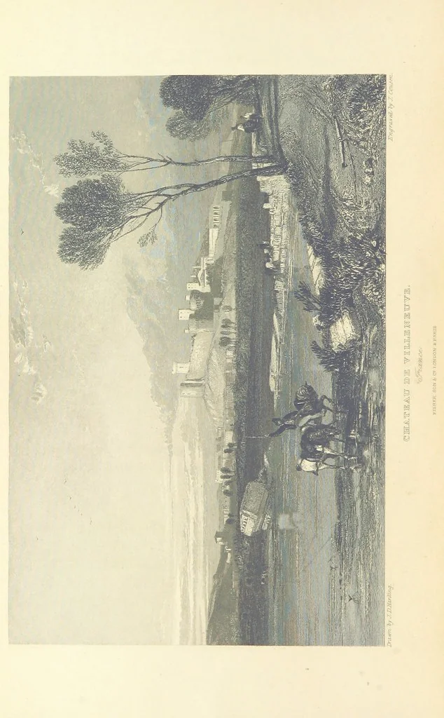 An illustration from The Continental Tourist. Views of Cities and Scenery in Italy, France, and Switzerland. From original drawings by S. Prout, ... and J. D. Harding, with descriptions in English by T. Roscoe, and in French by A. Sosson, 1849, leaf 400