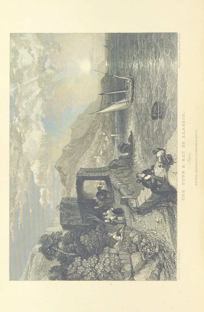 An illustration from The Continental Tourist. Views of Cities and Scenery in Italy, France, and Switzerland. From original drawings by S. Prout, ... and J. D. Harding, with descriptions in English by T. Roscoe, and in French by A. Sosson, 1849, leaf 420