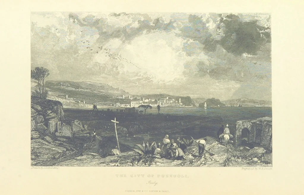 An illustration from The Continental Tourist. Views of Cities and Scenery in Italy, France, and Switzerland. From original drawings by S. Prout, ... and J. D. Harding, with descriptions in English by T. Roscoe, and in French by A. Sosson, 1849, leaf 482