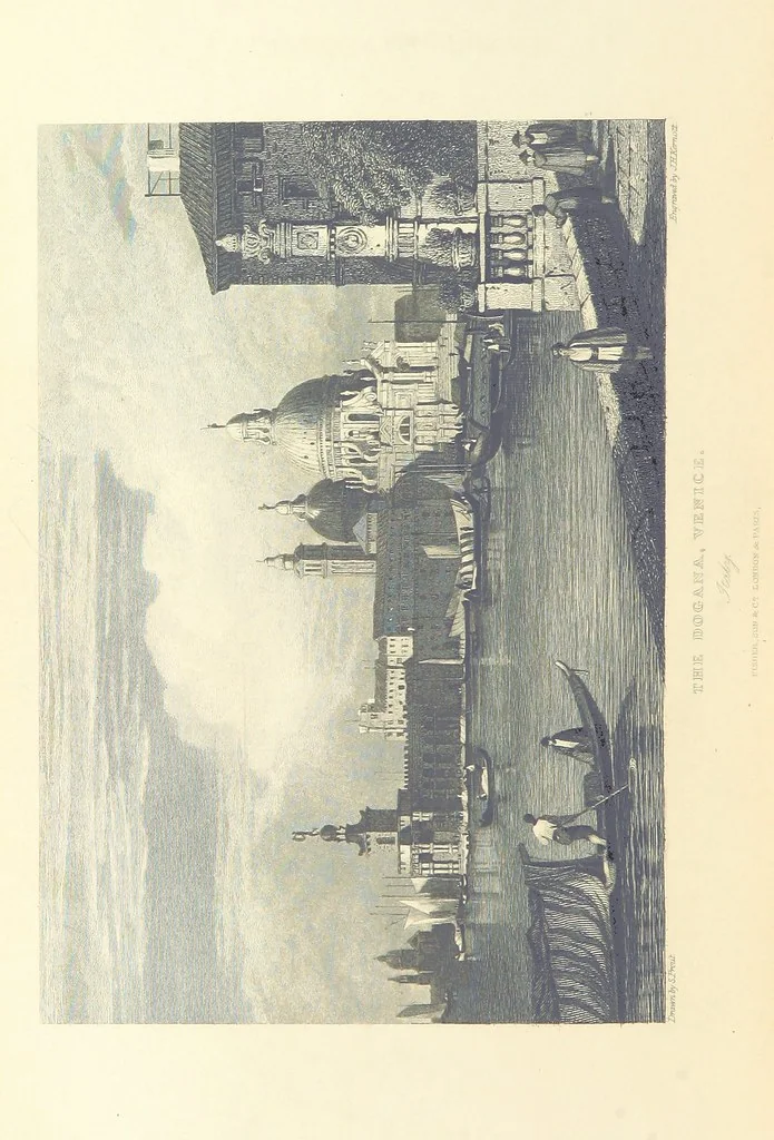 An illustration from The Continental Tourist. Views of Cities and Scenery in Italy, France, and Switzerland. From original drawings by S. Prout, ... and J. D. Harding, with descriptions in English by T. Roscoe, and in French by A. Sosson, 1849, leaf 494