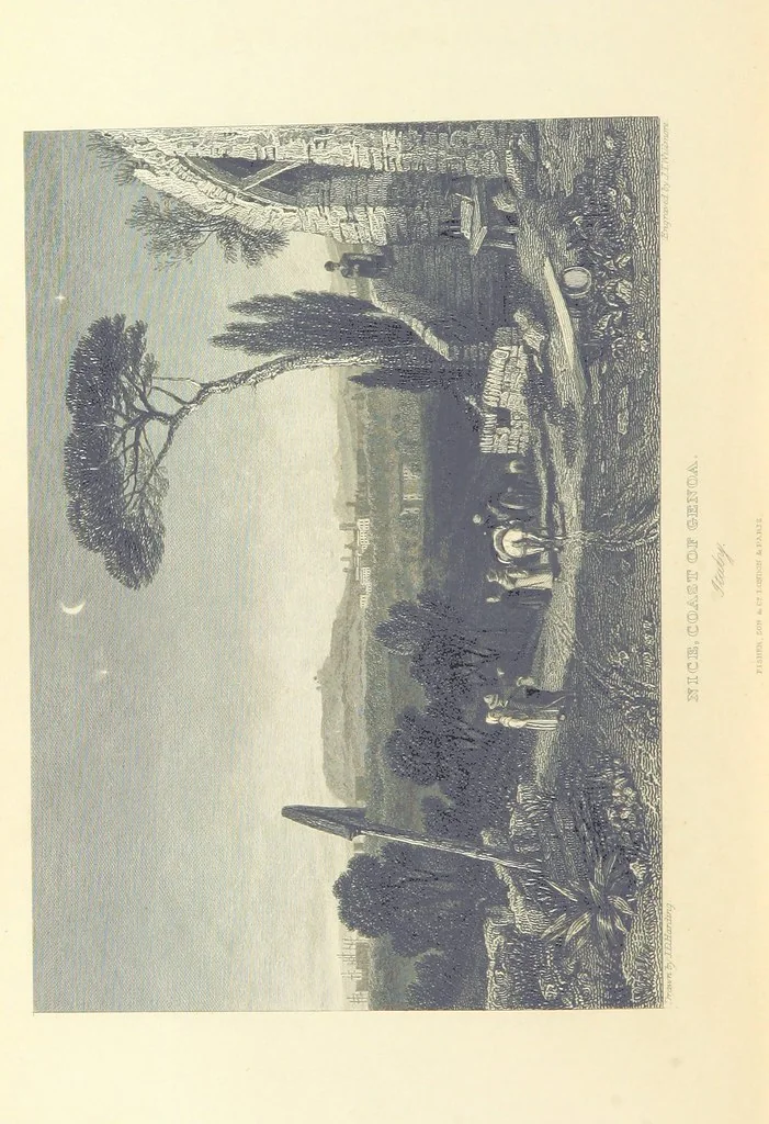 An illustration from The Continental Tourist. Views of Cities and Scenery in Italy, France, and Switzerland. From original drawings by S. Prout, ... and J. D. Harding, with descriptions in English by T. Roscoe, and in French by A. Sosson, 1849, leaf 518