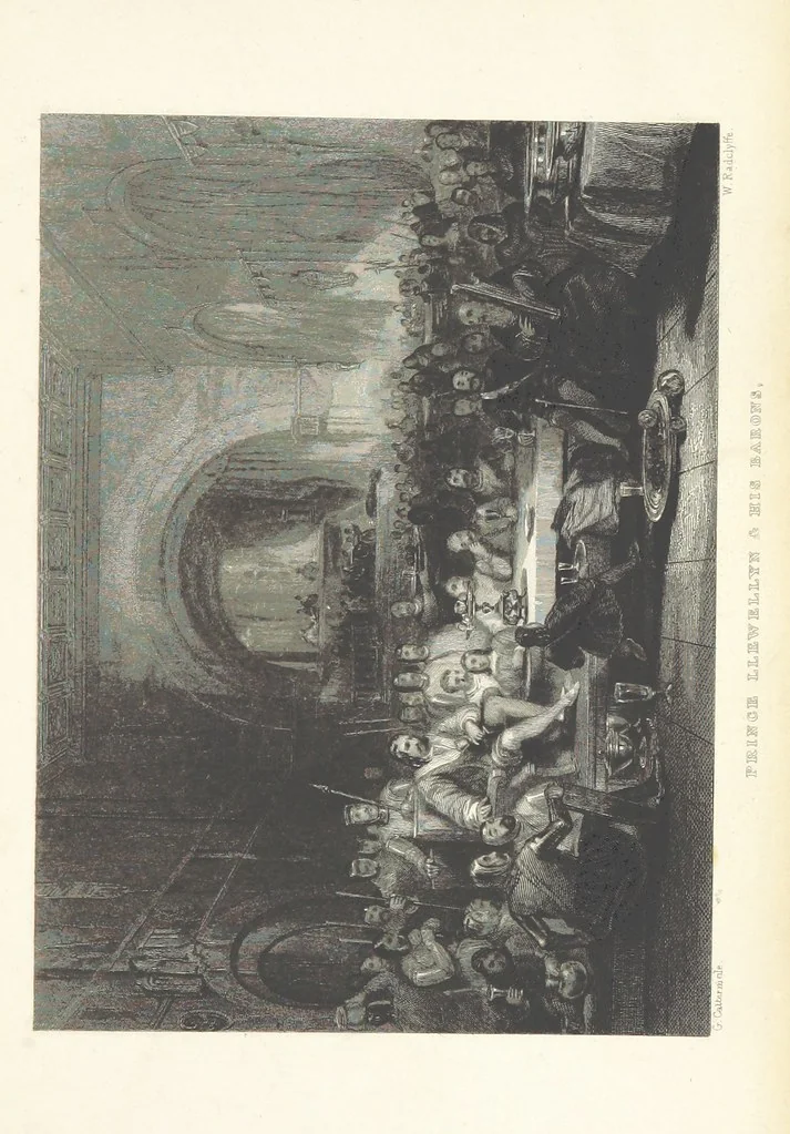 An illustration from Wanderings and Excursions in North Wales, with 51 engravings, by Radclyffe, from drawings by Cattermole, Cox, etc, 1853, leaf 363